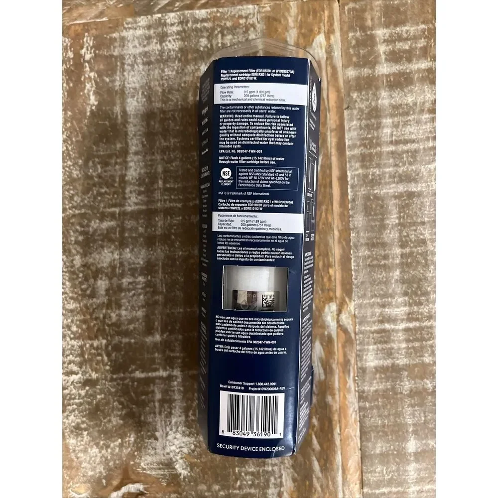 EDR1RXD1‎ Everydrop Genuine OEM Whirlpool Maytag Ice Water Filter New